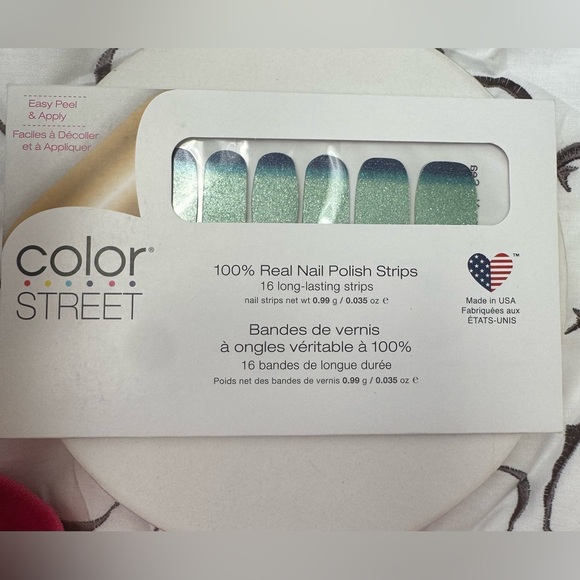 🌊✨ Color Street “Long Time No Sea” Nail Strips NEW 2 for $9 / 3+ $3 each - Picture 1 of 4